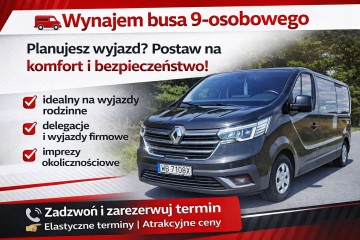 WYNAJEM BUS&Oacute;W  9-OSOBOWYCH