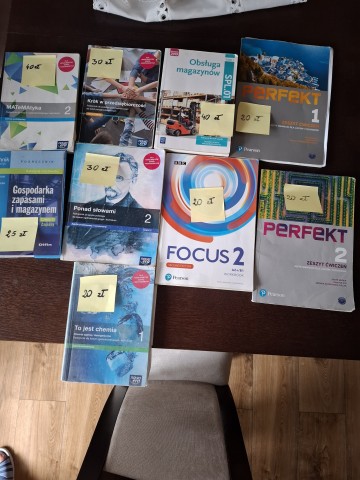 Książki technikum liceum