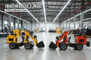 Koparka Ładowarka Wozidło - JSB MINI POLSKI PRODUCENT