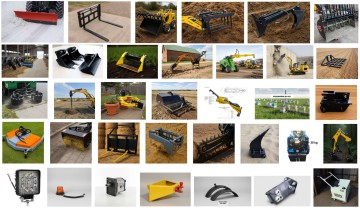 Koparka Ładowarka Wozidło - JSB MINI POLSKI PRODUCENT