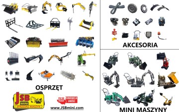 Koparka Ładowarka Wozidło - JSB MINI POLSKI PRODUCENT