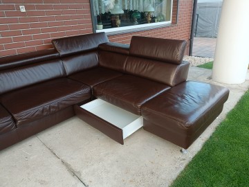 Sprzedam narożnik ze skóry