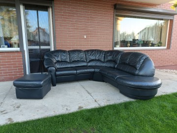 Sprzedam narożnik ze sk&oacute;ry