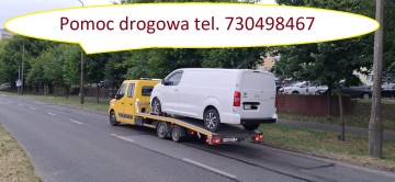 Holowanie pojazd&oacute;w, pomoc drogowa Konin 24H Laweta Mikuch