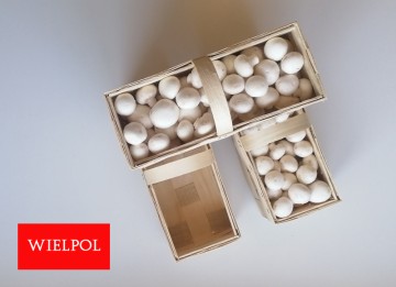 Opakowania do białych pieczarek / białej pieczarki