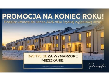 PROMOCJA DO KOŃCA ROKU - 4 pokoje z poddaszem / parking