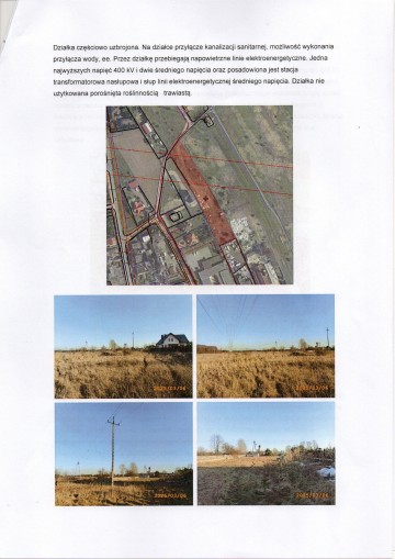 Sprzedam działkę budowlaną w Golinie