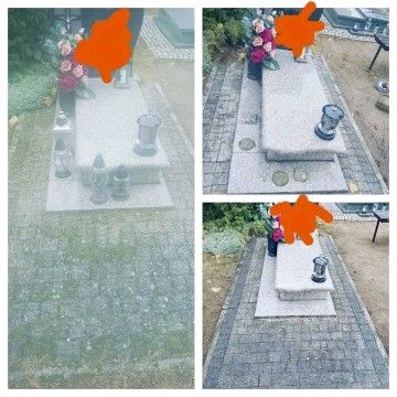 Sprzątanie nagrobków okazyjnie lub regularne