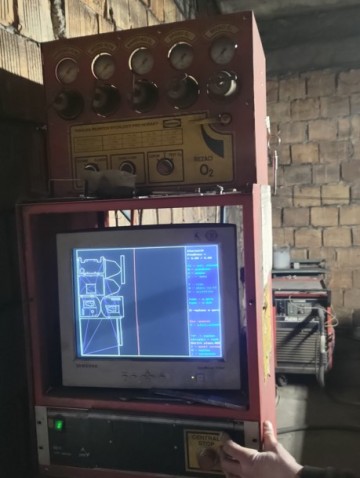 Przecinarka plazmowa Nessap 1600 KOMBI - SPRAWNA