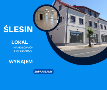 ŚLESIN &ndash; NOWE LOKALE BIUROWO/USŁUGOWE