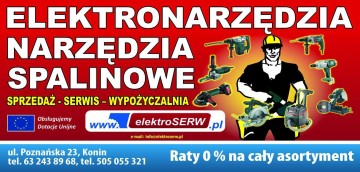 ElektroSerw Konin, elektronarzędzia, serwis i wynajem maszyn