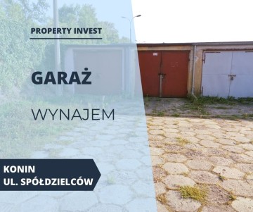 KONIN &ndash; Garaż ul. Sp&oacute;łdzielc&oacute;w - Wynajmę