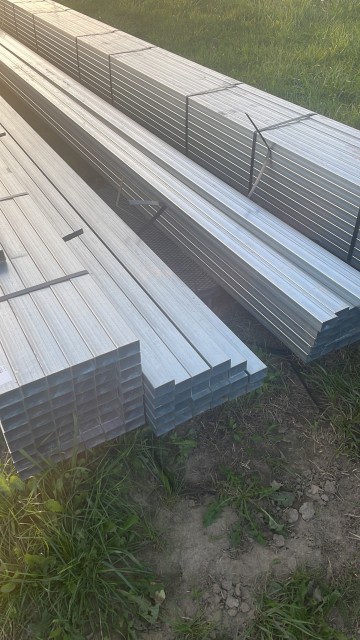 Kratownice ocynkowane i słupy stalowe