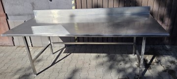 Stół nierdzewny 240 x 100 cm