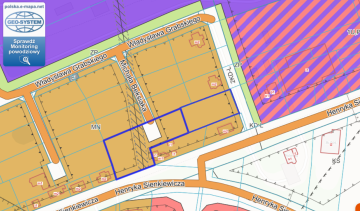 Sprzedam dwie działki w centrum Koła o pow. 4406 m&sup2;
