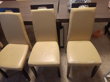 Drewniane solidne krzesła 50 sztuk do restauracji / lokalu