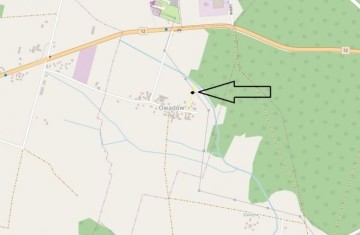 Sprzedam działkę o pow. 1081m2 graniczącą z lasem-gm. Sławno