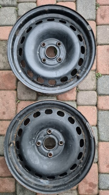 Sprzedam 2x felgi stalowe ET37 6Jx15H2 cena 50 zł