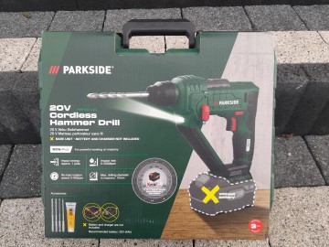 Młotowiertarka udarowa, 20 V 20 V, PABH 20-Li D4. Nowa