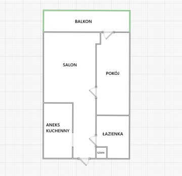Wynajmę - 2 pokoje -BALKON - PARTER- ul. Wiechowicza, Konin