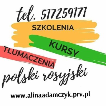 Kursy języka rosyjskiego i języka polskiego