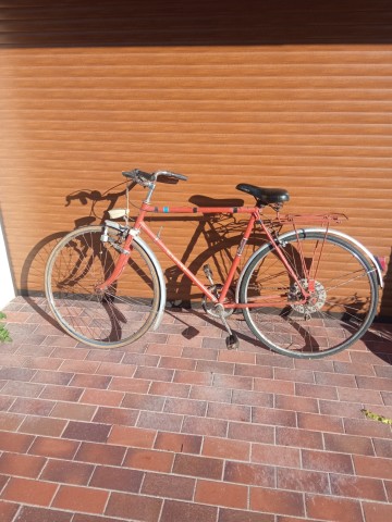 Zabytkowe rowery z lat prl