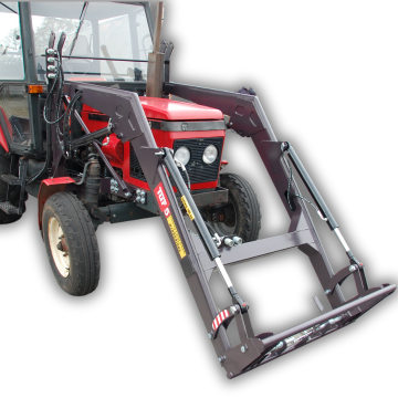 Ładowacz czołowy do Zetora z euroramką &ndash; udźwig 700 kg, 24 m