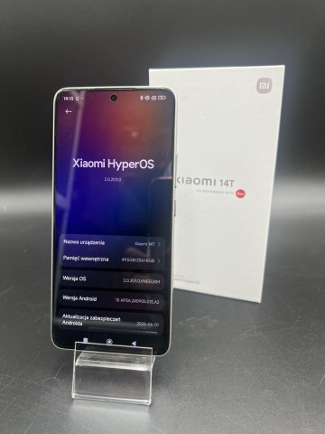 Smartfon XIAOMI 14T 5G 12/256GB 6.67" Komplet + gwarancja