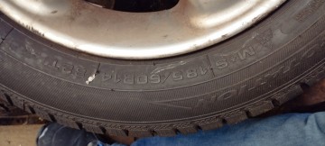 Opony zimowe na felgach