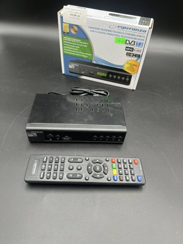 Dekoder Esperanza HEVC H.265 DVB-T2