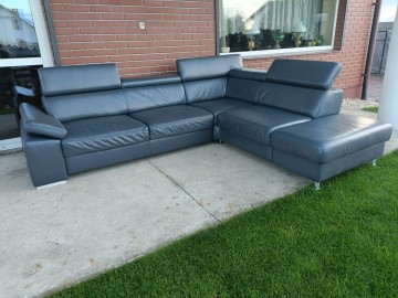 Sprzedam narożnik ze sk&oacute;ry