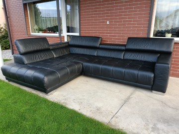 Sprzedam narożnik ze sk&oacute;ry