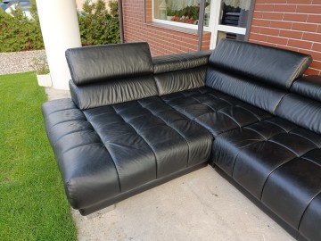 Sprzedam narożnik ze sk&oacute;ry