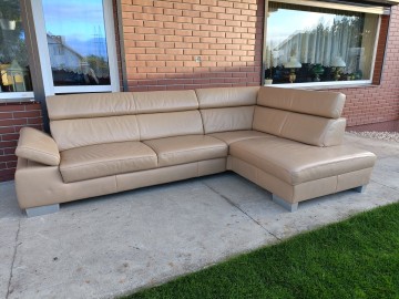 Sprzedam narożnik ze sk&oacute;ry