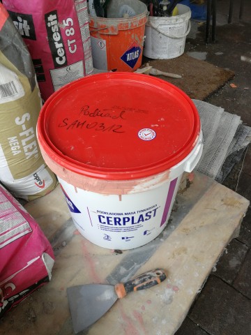 Tynk sylikonowy i podkład ATLAS 1,5 mm kolor jasnoczerwony