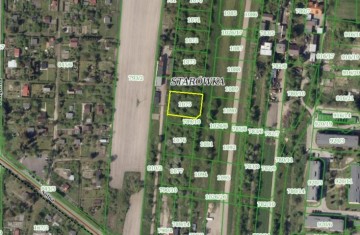 Działka budowlana o pow. 1004 m2, obręb Star&oacute;wka