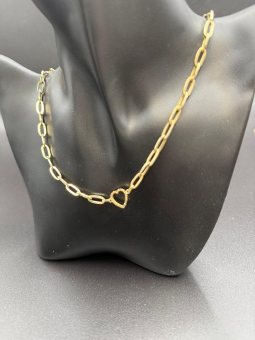 Złoty łańcuszek 14k Pr&oacute;ba 585  Waga: 4.98 g