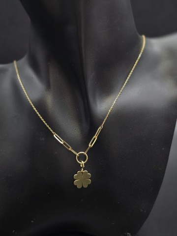 Złoty łańcuszek 14k Pr&oacute;ba 585  Waga: 2.71 g