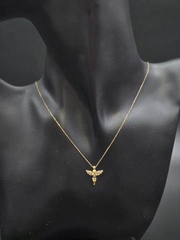 Złoty łańcuszek 14k Pr&oacute;ba 585  Waga: 1.94 g