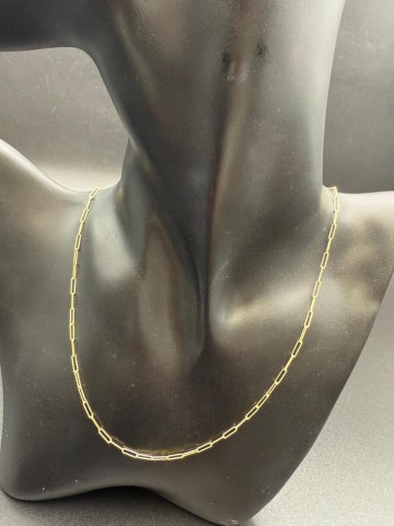 Złoty łańcuszek 14k Pr&oacute;ba 585  Waga: 1.92 g