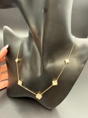 Złoty łańcuszek 14k Pr&oacute;ba 585  Waga: 5.17 g