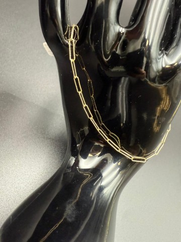 Złota bransoletka 14k Pr&oacute;ba 585 Waga: 1.37 g