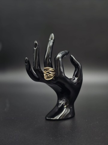 Złoty pierścionek 14k Pr&oacute;ba 585 Waga: 5.30