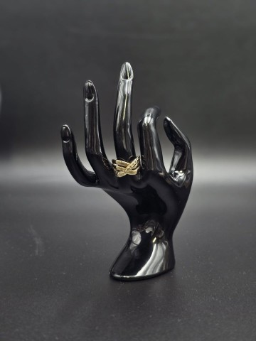 Złoty pierścionek 14k Pr&oacute;ba 585 Waga: 3.64 g