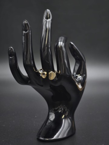 Złoty pierścionek 14k Pr&oacute;ba 585 Waga: 3.70 g