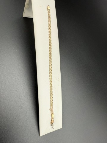 Złota bransoletka  Pr&oacute;ba 585  Waga: 4.65 gram