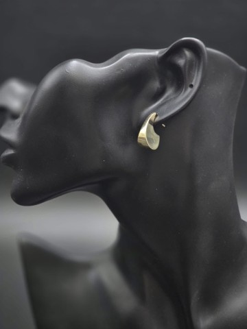 Złote kolczyki Pr&oacute;ba 585  Waga: 2.88 gram