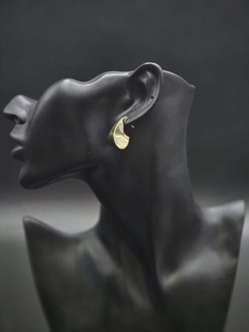 Złote kolczyki Pr&oacute;ba 585  Waga: 2.88 gram