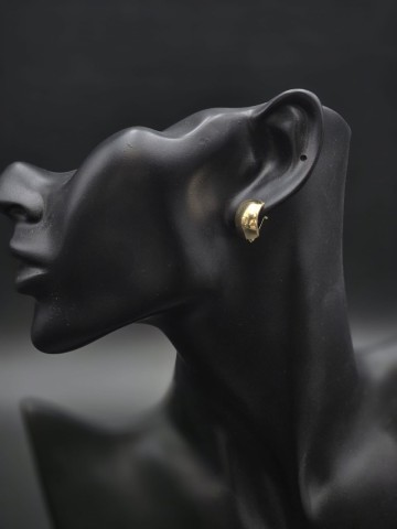 Złote kolczyki Pr&oacute;ba 585  Waga: 2 gram