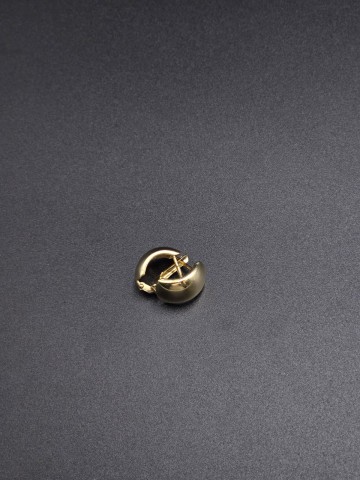 Złote kolczyki Pr&oacute;ba 585  Waga: 2 gram